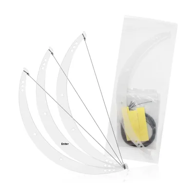 Transparent Acrylic Eyebrow Ruler Symmetric Ink Line Drawing Embroidery Level Auxiliary Permanent Makeup Accessories Easy Use