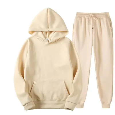 Apparel > Men's Clothing > Men's Hoodies&Sweatshirts Oem Custom Graphic Print Heavy Oversized Blank Hoodies Set