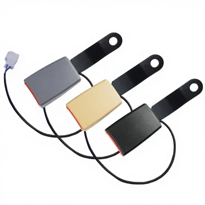Built-In Voice Alarm Seat Belt Buzzer Buckle Car Safety Belts System