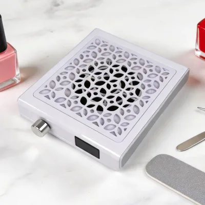 Cord-free Convenience Portable Flexible Speed Control Reusable Filter Rechargeable 6000RPM Mini Nail Dust Collector Manufacturer