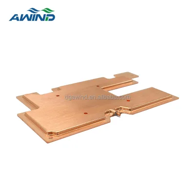 Chambre Vapeur Cuivre Ultra-thin 0.25mm vapor Chamber Skiving Heatsink Skived Copper Large Heat Sink Can Be Round Shape