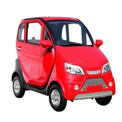 4 Wheels New Energy Electric Car Adult 1500W High Speed Closed Body 60V Battery 2 Passengers
