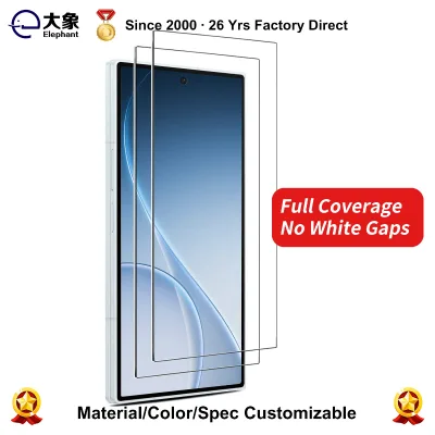 Screen Protector for samsung Galaxy ZFold 8 Tempered Glass HD Clear Outer OEM Custom Logo 9H Premium Electroplated High Aluminum