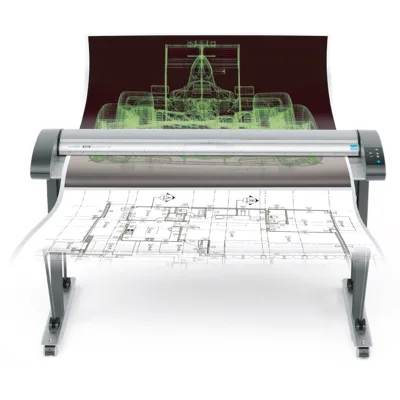 CONTEX IQ Quattro Series Large Format CIS Technology Engineering Scanner Blueprint Map Scanner IQ Quattro X4450 (B0+high-speed)
