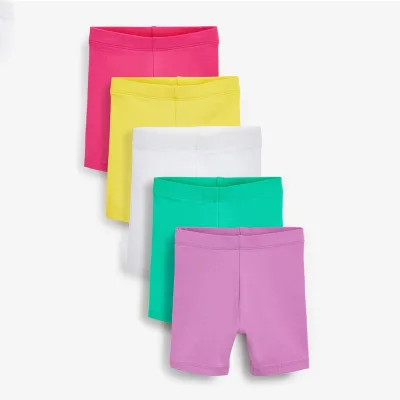 Summer Casual Knitted Eco-Friendly Breathable Kids Shorts Custom Color Spandex Cotton for Toddler Baby Boys Girls