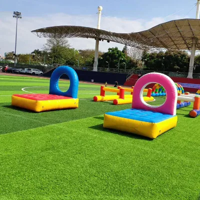 Outdoor Team Building Games Exciting Activities Inflatable Obstacle Sports Games