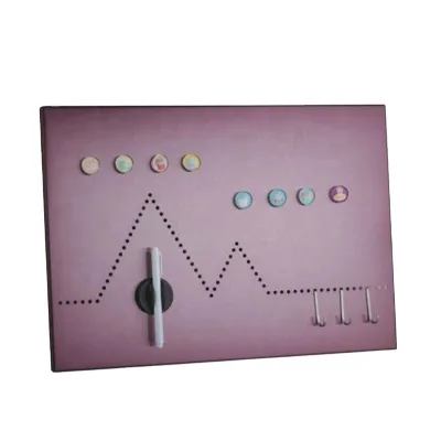 High Quality Music Magnet Memo Board Steel Writing Board with Magnet