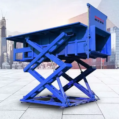 Buried Waste Compression Station Lateral Raise Type Food Waste Disposer 7.5 kW 4000 kg