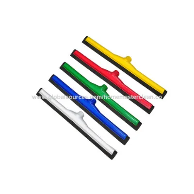 Floor Squeegee with double rubber blades for Home/Commercial/Industrial cleaning