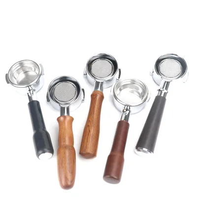Hot Selling Top Seller 2020 Espresso Coffee Bottomless Portafilter 51/54/58mm Stainless Steel Replacement Handle