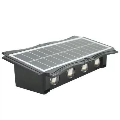 Solar IP65 Waterproof Outdoor Wall Washer Lamp Multi-color Light 800 Lumens 3.7V Courtyard Garden Landscape Decoration Spotlight