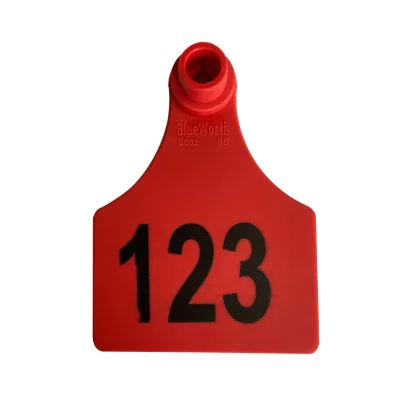 1#+5# High Quality Calf Ear Tag Two Piece Type Ear Tag for Calves