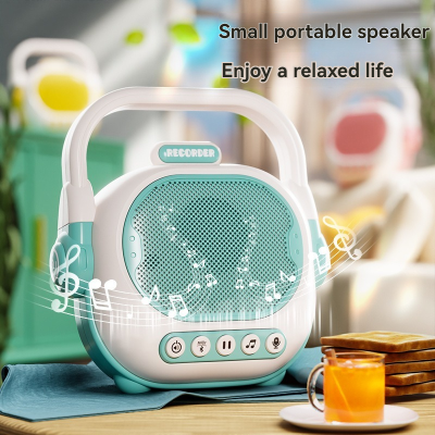 Rounder Karaoke Machine for Kids Portable Bluetooth Karaoke Speaker Mini Karaoke Machine