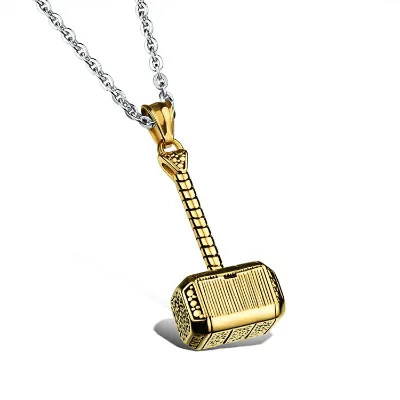 Unique Design Viking Odin Compass Triangle Axe Pendant Stainless Steel Charm for Unisex Gift