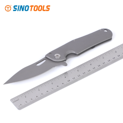Outdoor Folding Hunting High Quality Titanium Survival Pocket Knives