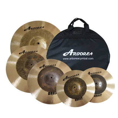 B20 Ghost Factory Handmade Crash & Ride Cymbal Gong & Cymbals