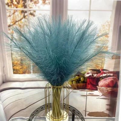 Artificial Handmade Pampas Grass Flowers Eco-friendly Home Decor for Valentine's Day Mother's Day & Graduation