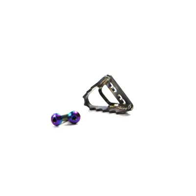 Wholesale Aerospace Titanium Brake Pedal Tip for Dirt Bike ADV Offroad Essential Motorcycle Accessories with Factory Price