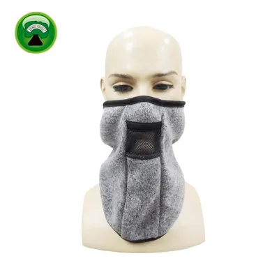 Easy Breathing Fleece Face Neck Warmer Mask
