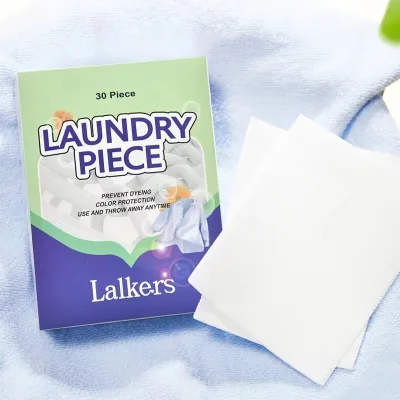 Jieti Factory Direct Sales Eco-Friendly Solid High Quality Low MOQ Deep Cleaning Concentrated Laundry Powder Bed Sheet 30 Pieces