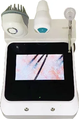 3 in 1 Scalp Analysis Machine High Definition Camera Nano Sprayer Massage
