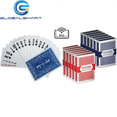 Custom Rfid Pvc Playing Poker Cards for Casinos