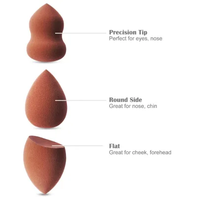 Hot Suppliers Popular Hot Style Biodegradable Different Aspects Beauty Sponges Makeup Sponges