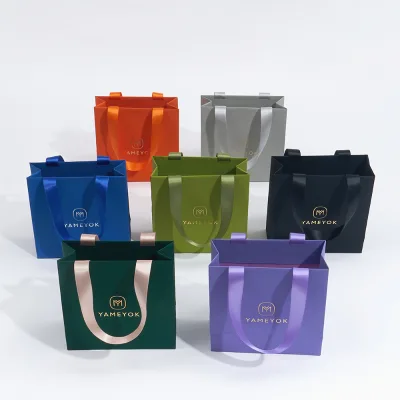 Wholesale Cheap Price Luxury Recycled Jewelry Gift Packaging Paper Shopping Bag