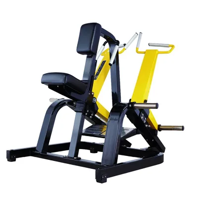 Commercial Selectorized Seated Row Machine Weight Stack Strength Equipment for Rhomboids Trapezius Biceps Upper Back Muscles Gym
