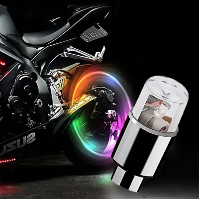 Colorful LED Firefly Wheel Light for Bike Car Motorbicycle & Motorcycle Valve Decoration Light for Wheel Spokes