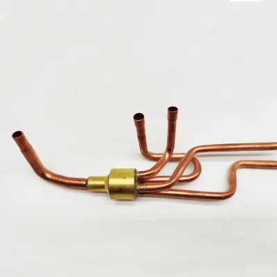 Air Conditioner Parts Welding Copper Manifold for HVAC Systems
