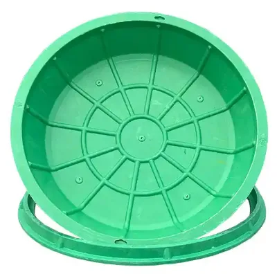 Recyclable PVC Plastic SMC BMC Manhole Covers Customized Tree Grating for Road Parking Grass Water Well Lawn Applications