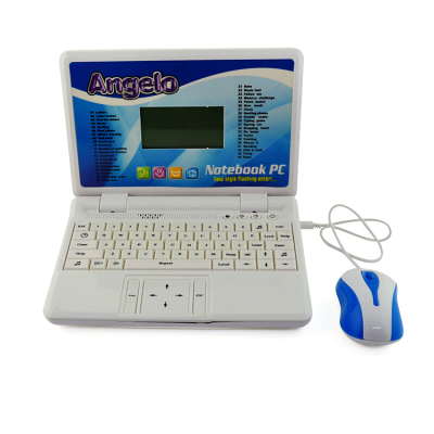 Plastic Intelligent Learn Typing Computer English Learning Laptop for Kids Educational Toys