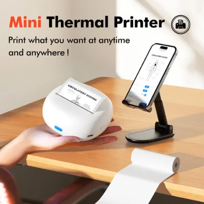 Compact 58mm Bluetooth Thermal Printer Supporting ESC/POS Commands for Mobile POS Systems mini Pocket printer manufacturer