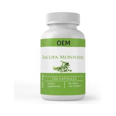 Customize and Wholesale Bacopa Monnieri Extract Powder Bacopa Monnieri Capsule