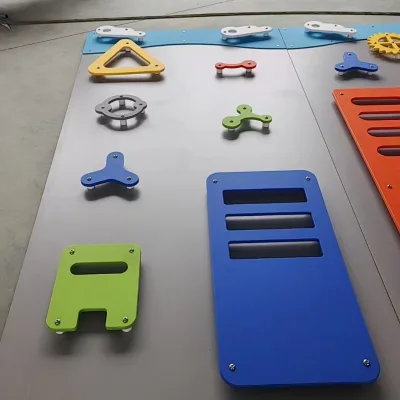 Kids All-Round Development Wall Toy, EN71 Certified Cognitive Puzzle Motor Skills Training Equipment for Early Education Center