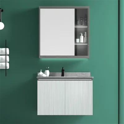 2024 Professional Manufacturing Modern Bathroom Vanity Wall Cabinet New Technology Water Resistant Shower Cabinets