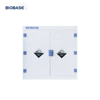 BIOBASE Strong Acid & Alkali Storage Cabinet Different Size Can Choose 4 Gallon(15L)-90 Gallon(340L) PP Material Storage Cabinet
