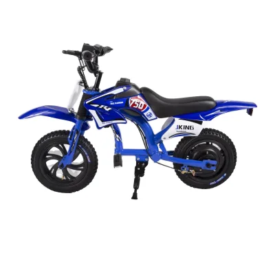JKING C6 Kids Electric Motorcycle Dirt Bike With Front Suspension and All-terrain Tires Battery Powered Toy for Boys Girls
