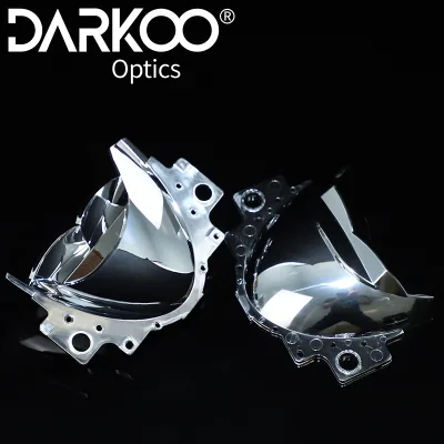Precision Optical Projector Lens for High Power LED Headlights, PMMA Material, DOT/ECE Standard, Customizable