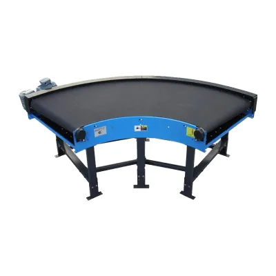 Oem Ocd Customized Industrial High Efficiency Curved Conveyor Belt Line System