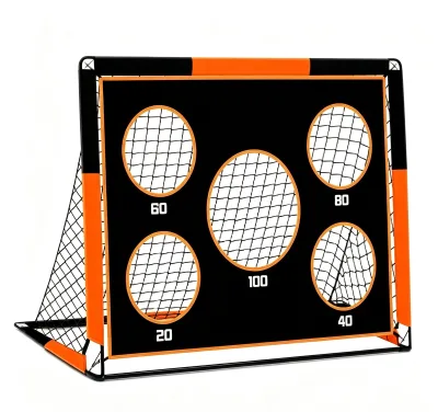 OEM 2 in 1 Kids Pop up Soccer Goal Portable Foldable Detachable Oxford Cloth Mini Outdoor Football Net Wholesale Factory