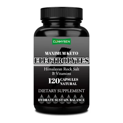 Private Label Electrolytes Capsules Increase Muscle Staminc Reduce Fatigue Support Muscle Growth Nutritional Supplements