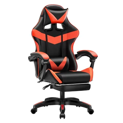 CooSport Fitness Hot Sales Computer Office Racing Chair for Gamer With Adjustable Armrest Gaming Chair With Footrest