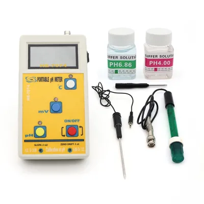 Water Quality Meter with Data Logger Temperature Meter Digital pH and mV Meter Wholesale