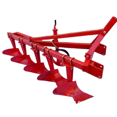 The Five-leg Plow Is Used with a 50-horsepower Tractor  Arable Plow field plow; middle plow; share plow; share-type plow