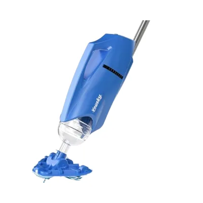 Blove Dolphin Powerful 18 Gallons/Min Rechargeable Cordless Handheld Swimming Pool Cleaner Telescopic Pole Inground Use Made