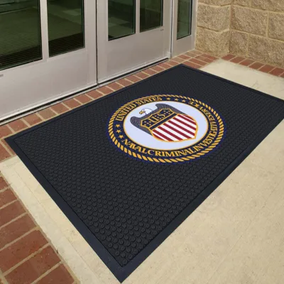 Custom Personalized Outdoor Logo Scraper Rubber Mats