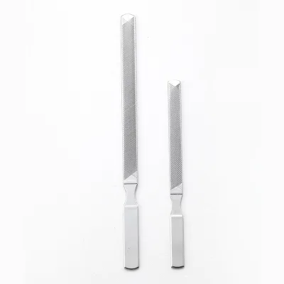 Stainless Steel Toe Nail File Manicure Metal Toenail File