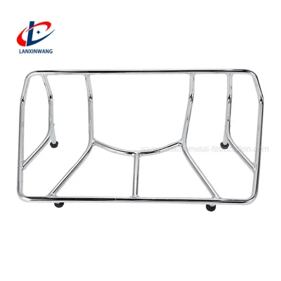 Custom Motorcycle Trunk Luggage Rack Metal Tube Bending for Supporting Rear Loads
